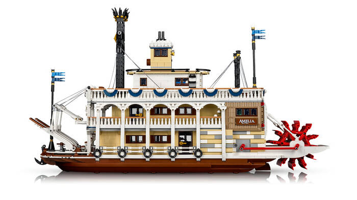 21356 LEGO® Ideas Buharlı Nehir Gemisi - 4