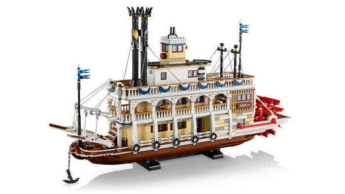 21356 LEGO® Ideas Buharlı Nehir Gemisi - 6
