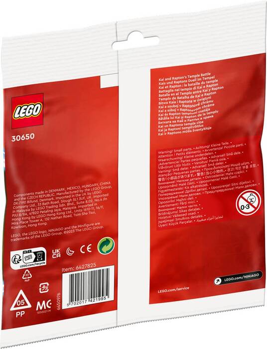 30650 LEGO® NINJAGO Kai ve Rapton'un Tapınak Savaşı - 3