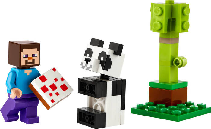 30672 LEGO® Minecraft Steve ve Yavru Panda - 1
