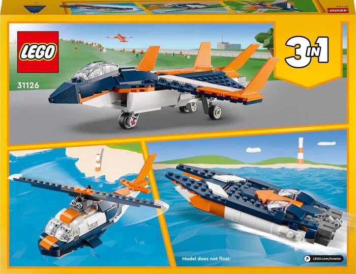 31126 LEGO Creator Süpersonik Jet - 3