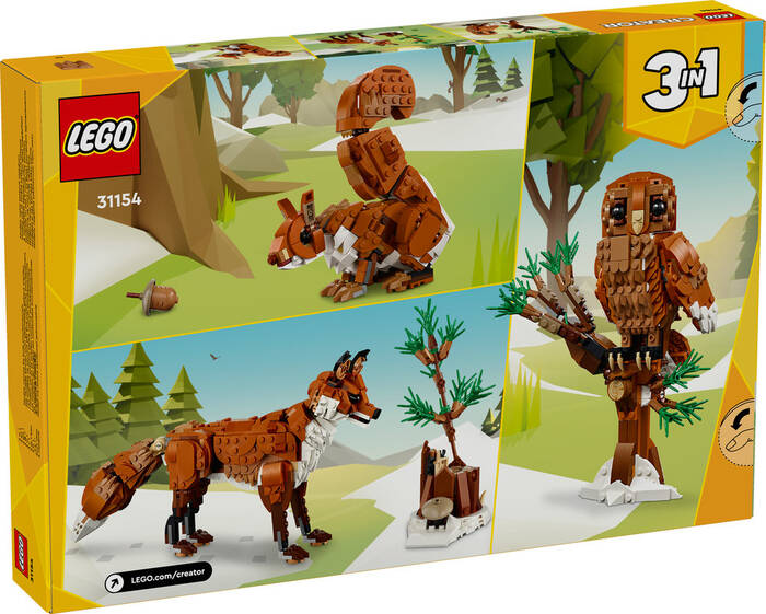 31154 LEGO® Creator Orman Hayvanları: Kızıl Tilki - 12