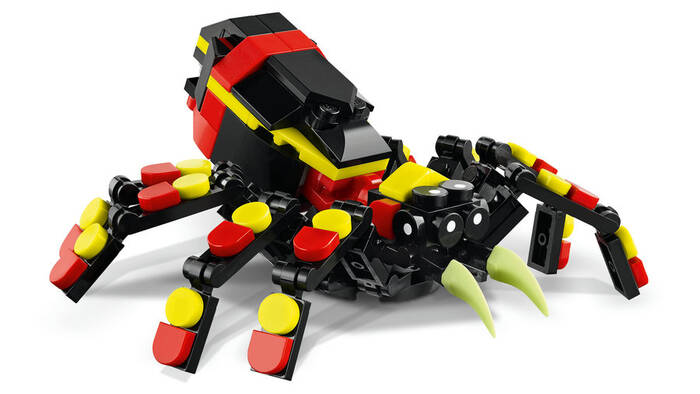 31159 LEGO® Creator Vahşi Hayvanlar: Şaşırtıcı Örümcek - 6