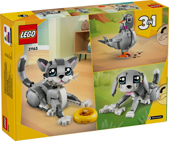31163 LEGO® Creator Oyunbaz Kedi - 7