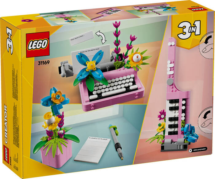 31169 LEGO® Creator Çiçekli Daktilo - 7