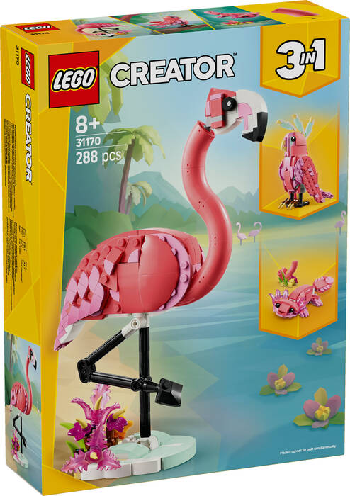 31170 LEGO® Creator Vahşi Hayvanlar: Pembe Flamingo - 2