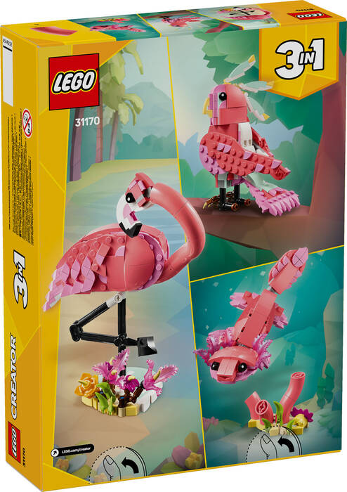 31170 LEGO® Creator Vahşi Hayvanlar: Pembe Flamingo - 7