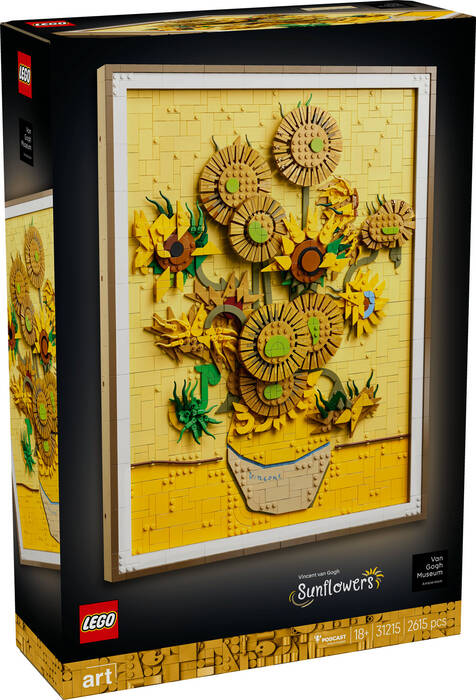 31215 LEGO® Art Vincent van Gogh – Ayçiçekleri - 2