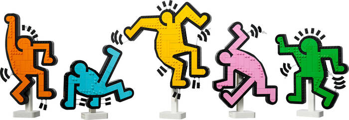 31216 LEGO® Art Keith Haring – Dans Eden Figürler - 1