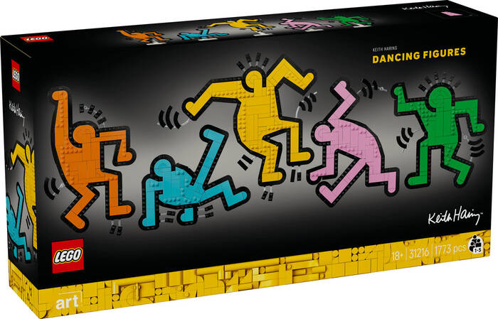 31216 LEGO® Art Keith Haring – Dans Eden Figürler - 2
