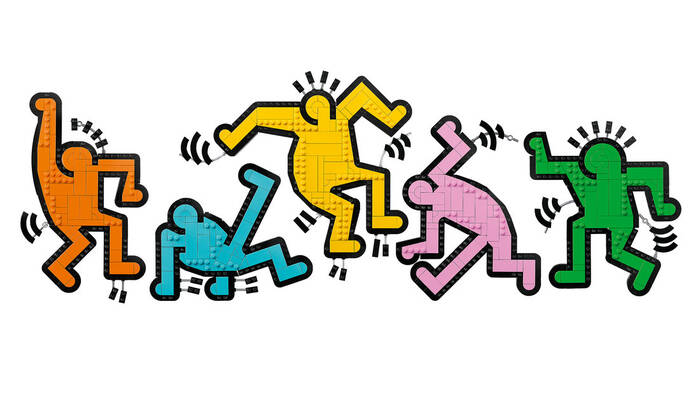 31216 LEGO® Art Keith Haring – Dans Eden Figürler - 3