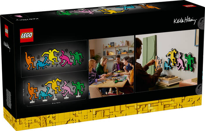 31216 LEGO® Art Keith Haring – Dans Eden Figürler - 6