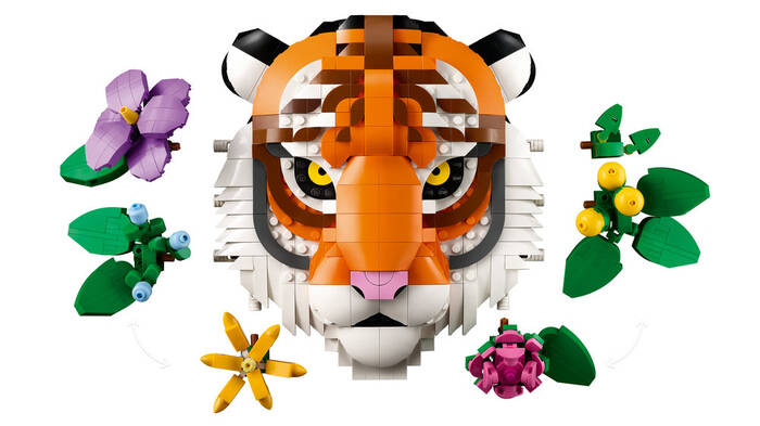 31217 LEGO® Art Fauna Koleksiyonu - Kaplan - 4