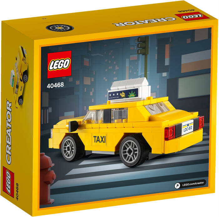 40468 LEGO Creator Sarı Taksi - 6