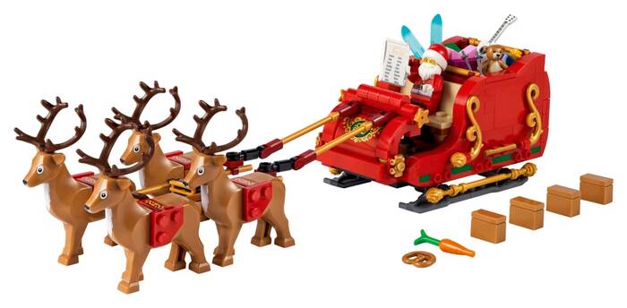 40499 LEGO Iconic Noel Babanın Kızağı - 1
