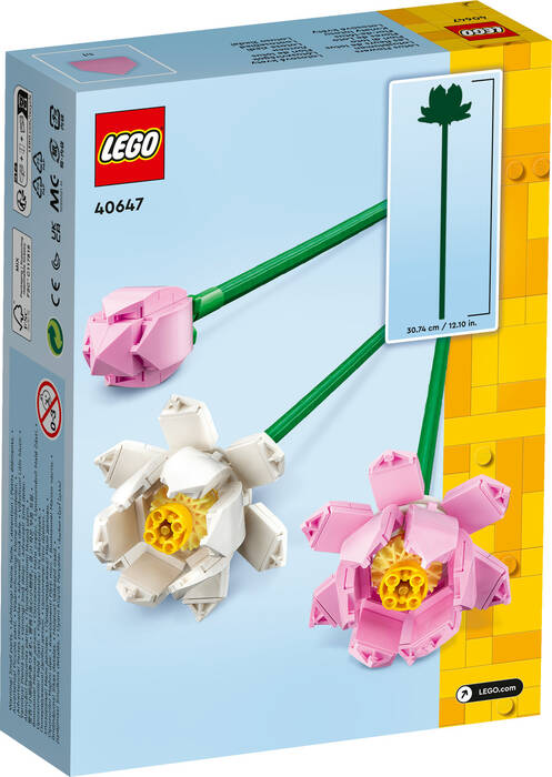 40647 LEGO® Botanicals Lotus Çiçekleri - 3
