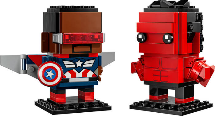 40668 LEGO® Marvel Kaptan Amerika ve Red Hulk Figürleri - 1