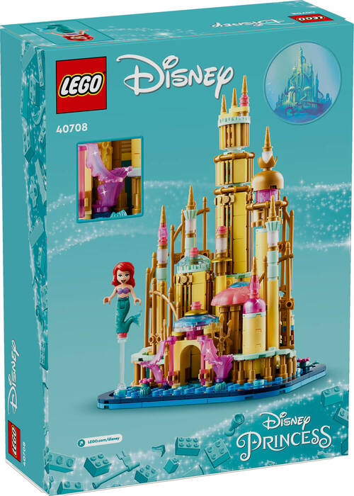 40708 LEGO® Disney Princess Mini Disney Ariel'in Şatosu - 3