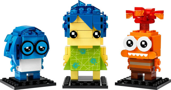 40749 LEGO® BrickHeadz | Disney Pixar Neşe, Üzüntü ve Kaygı - 1