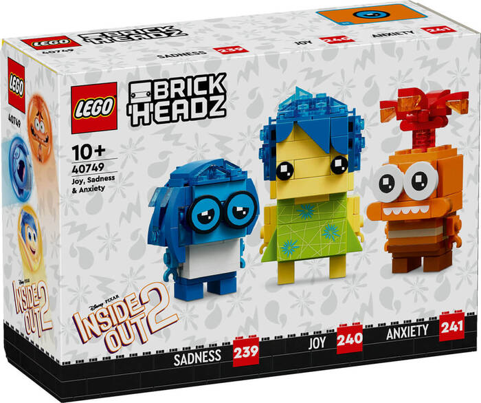 40749 LEGO® BrickHeadz | Disney Pixar Neşe, Üzüntü ve Kaygı - 2