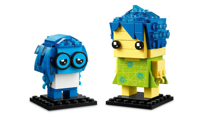 40749 LEGO® BrickHeadz | Disney Pixar Neşe, Üzüntü ve Kaygı - 4