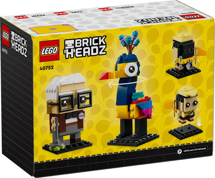 40752 LEGO® BrickHeadz | Disney Pixar Carl, Russell ve Kevin - 7