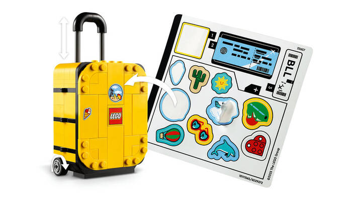 40817 LEGO® Iconic Sarı Bavul - 5