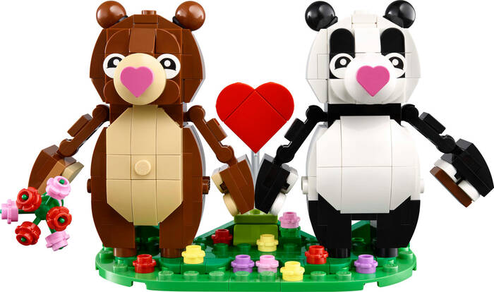 40821 LEGO® Iconic Aşık Ayıcıklar - 1