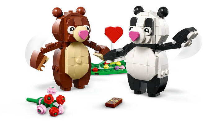 40821 LEGO® Iconic Aşık Ayıcıklar - 5