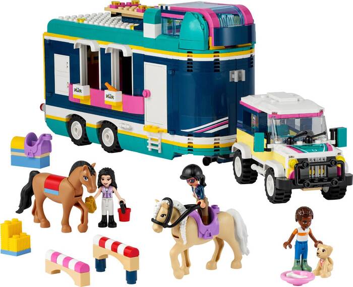 41722 LEGO Friends At Gösterisi Römorku - 1