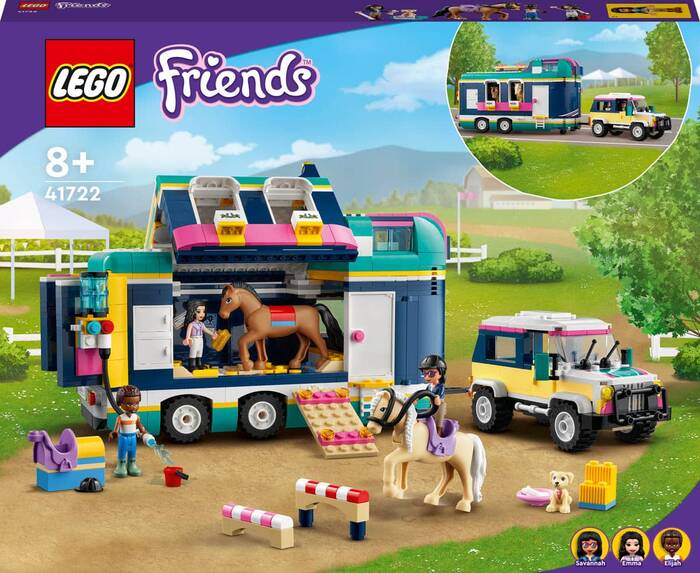 41722 LEGO Friends At Gösterisi Römorku - 2