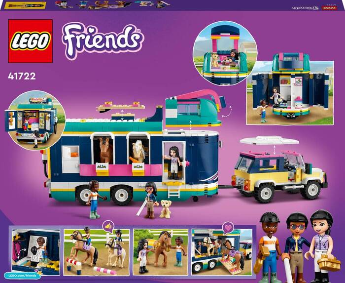 41722 LEGO Friends At Gösterisi Römorku - 4