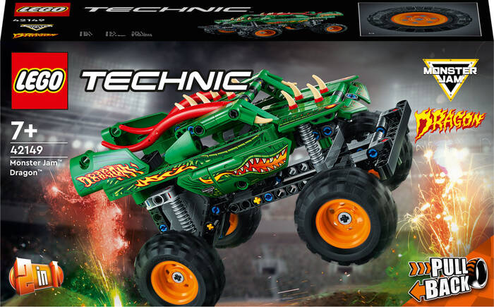 42149 LEGO® Technic Monster Jam™ Dragon™ - 3