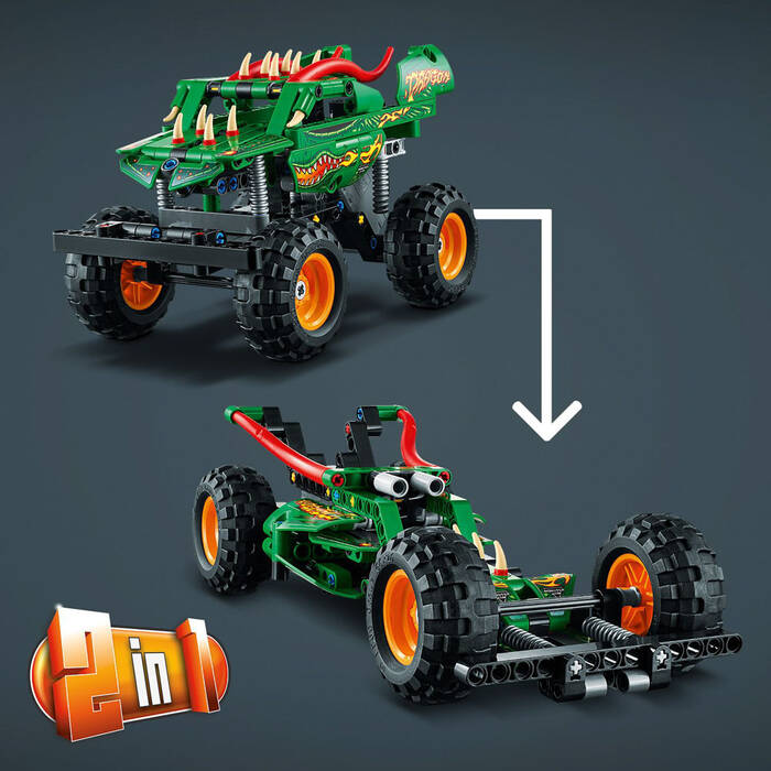 42149 LEGO® Technic Monster Jam™ Dragon™ - 5