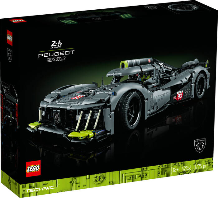 42156 LEGO® Technic PEUGEOT 9X8 24H Le Mans Hybrid Hypercar - 2