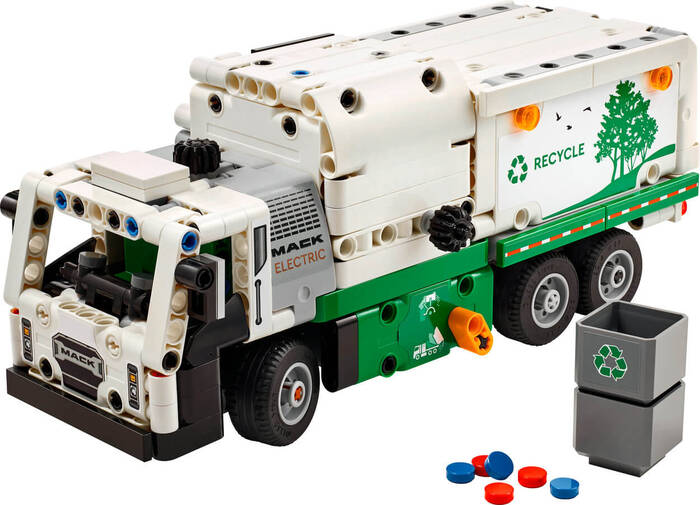 42167 LEGO® Technic Mack® LR Electric Çöp Kamyonu - 1