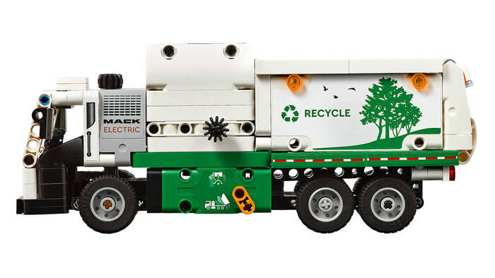 42167 LEGO® Technic Mack® LR Electric Çöp Kamyonu - 4