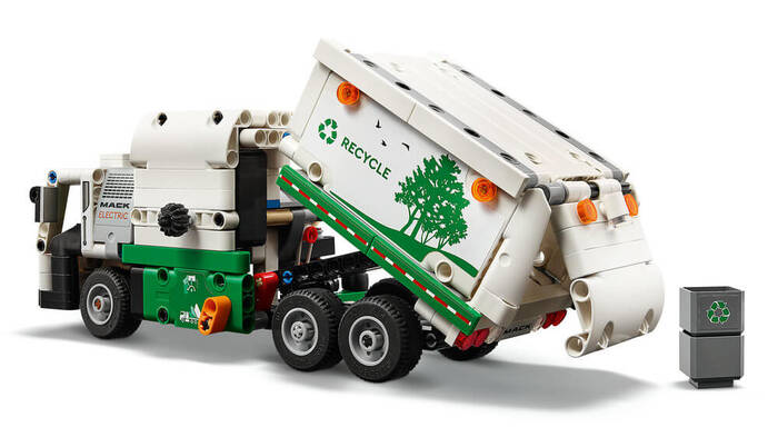 42167 LEGO® Technic Mack® LR Electric Çöp Kamyonu - 5