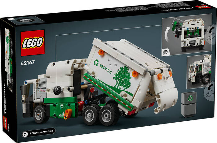 42167 LEGO® Technic Mack® LR Electric Çöp Kamyonu - 7