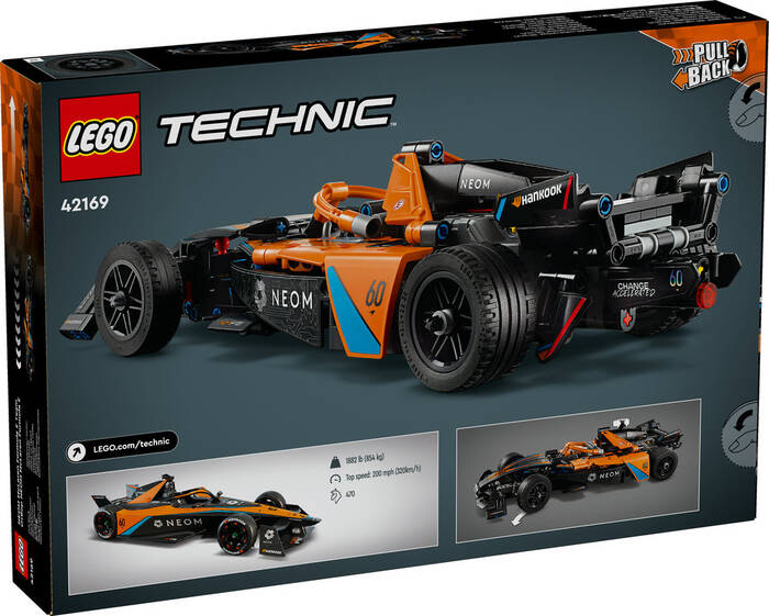 42169 LEGO® Technic NEOM McLaren Formula E Yarış Arabası - 13