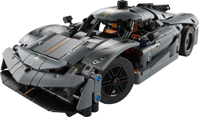 42173 LEGO® Technic Koenigsegg Jesko Absolut Gri Hiper Araba - 1