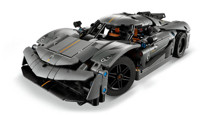 42173 LEGO® Technic Koenigsegg Jesko Absolut Gri Hiper Araba - 3