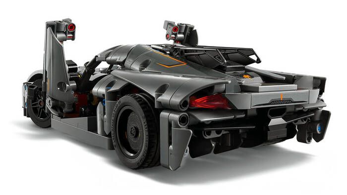 42173 LEGO® Technic Koenigsegg Jesko Absolut Gri Hiper Araba - 6