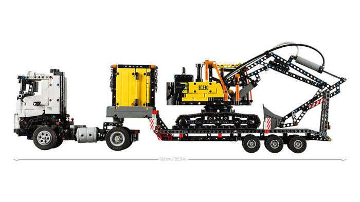 42175 LEGO® Technic Volvo FMX Kamyon ve EC230 Elektrikli Ekskavatör - 4
