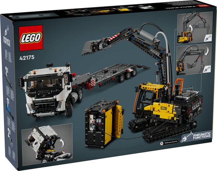 42175 LEGO® Technic Volvo FMX Kamyon ve EC230 Elektrikli Ekskavatör - 7