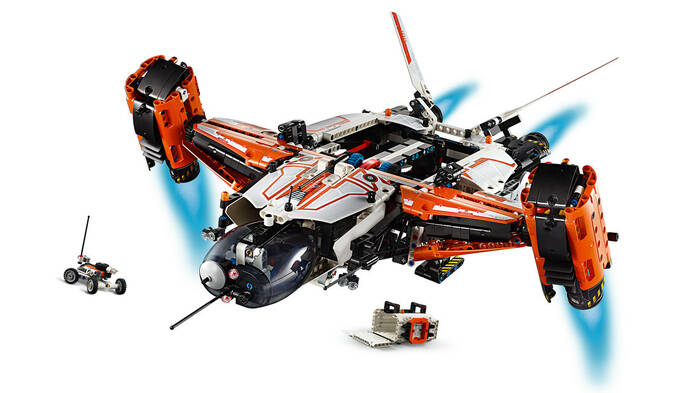 42181 LEGO® Technic VTOL Ağır Kargo Uzay Gemisi LT81 - 6