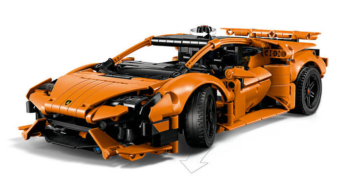 42196 LEGO® Technic Lamborghini Huracán Tecnica Turuncu - 6