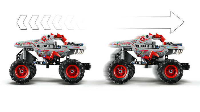 42200 LEGO® Technic Monster Jam™ ThunderROARus™ Çek-Bırak - 4