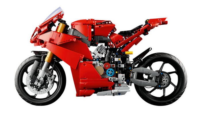 42202 LEGO® Technic Ducati Panigale V4 S Motosiklet - 5