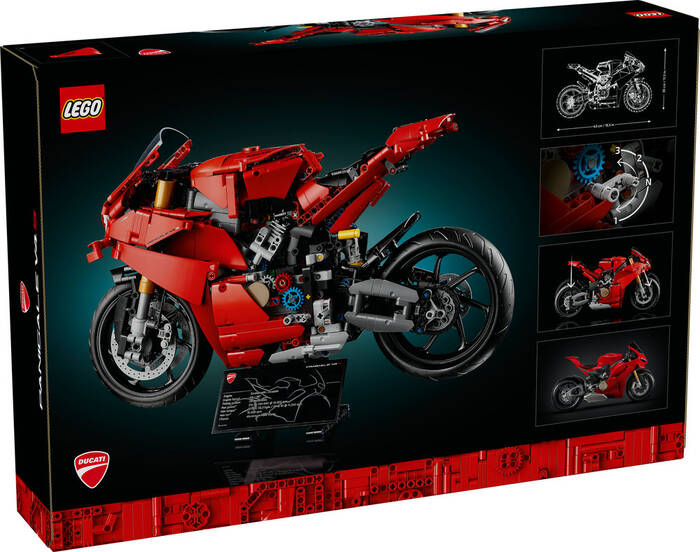 42202 LEGO® Technic Ducati Panigale V4 S Motosiklet - 7